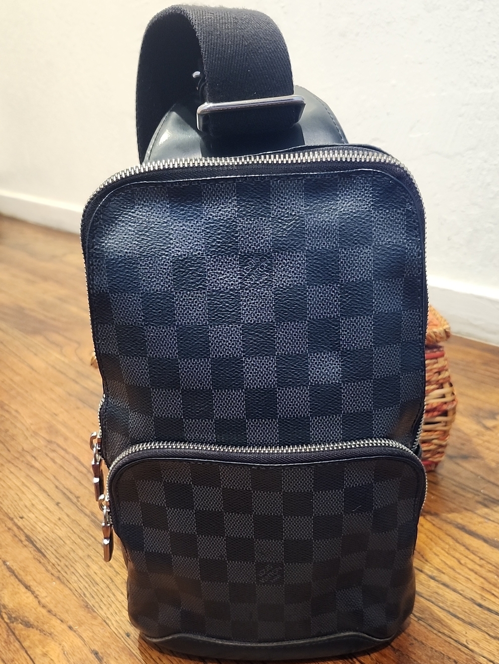 Louis Vuitton Avenue Sling Bag in Damier Graphite Canvas